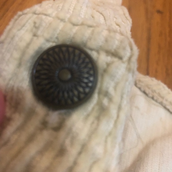 Cutie Vintage Sunflower button Jumper - Picture 3 of 5